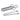 Stainless steel syringe pump with interchangeable needles on a white background