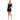 Black Ruffle Tank and Short Set by Softies