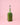 Artisanal Ceramic Olive Oil Dispenser - Green & White Roots