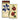 Measurements for Boxed Matches - Iris & Hollyhock 4.5”H x 2.25”W