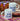 Farmers Market Stoneware Mug | Blue Multi Front and back detail