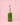 Artisanal Ceramic Olive Oil Dispenser - Green & White Roots