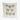 White tea towel with trees on white background.
