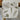 White table runner with fronds draped over table