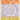 Decorative design with a central plate surrounded by floral elements on an orange, purple, and yellow background.