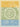 Decorative design with floral elements and geometric shapes on a striped background