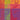A colorful graphic print featuring stylized illustrations of spices and food elements like a pepper, cinnamon stick, chili pepper, and nutmeg, arranged in a grid of vertical color blocks including orange, green, pink, purple, and blue.