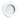 Addison Ross White and Silver Silent Alarm Clock