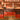 Mille Lierres Automne Collection Table runner overlaid on tablecloth