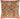 Decorative pillow with geometric pattern in earthy tones