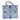 Caspari ‘Indigo Garden Blue/White’ Large Gift Bag with Blue Rope Handles