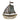 Homart Kiri wood and metal small sailboat
