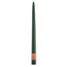 Root Candles 12” Dipped Taper in Dark Green