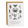 Maryland Field Guide Greeting Card