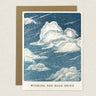 Wishing You Blue Skies Greeting Card