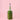 Artisanal Ceramic Olive Oil Dispenser - Green & White Roots