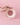 Ceramic Garlic Grater Plate - Medium Pink - Sakura Held by hand
