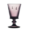 Bee Wine Glass | Eggplant