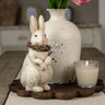 Ragon House - CREAM BUNNY W/ GRAPEVINE WREATH