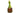 Decorative duck figure with green neck and brown body on a white background