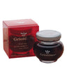 Jar of Griottines with red packaging on a white background