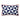 Blue Pinwheel Outdoor Lumbar Pillow