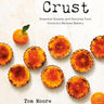 Book cover features light colored background with eight small tarts across the middle, and two oranges scattered throughout.
