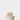 White Ceramic Lying Mouse