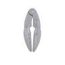 Gray crab cracker on a white background