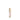 Small perfume bottle with gold cap on a white background