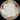 Cream porcelain with floral border