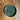 Small Round Cocktail Tray Taj Pine