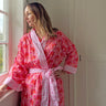 Kimono Robe | Jaipur Magenta & Orange