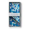 Liberty Fabric Cotton Skinny Scarf | Mitsi Teal