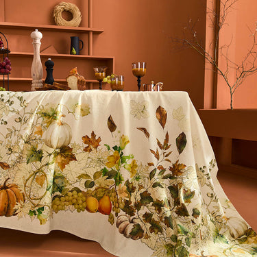 Garnier-Thiebaut ‘Delices D’Automne Potiron’ tablecloth