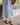 Coastal Blue Stripe Le Midi Shirt Dress Picture shows hem of dress