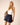 Navy Porto Crochet Block Shorts