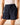 Navy Porto Crochet Block Shorts