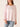 Catalina Ruffle Tee In Rose Quartz
