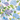 Caspari Hydrangeas Wrapping Paper