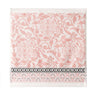 Charme Bath Linen Collection washcloth by Le Jacquard Francais.