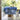 Le Jacquard Francais Escapade Tropicale Blue Tablecloth