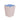 Pink & Blue Scalloped Laquer Bin