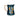 Blue and yellow stoneware lemon pitcher