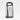 Gray box grater with a white background