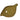 Yellow Speckled Green Ceramic Quail