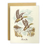 Ducks Thank You Card