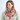 Fauna Birds Large Cotton Voile Bandana 40"X40" Shown on model wrapped around neck casually