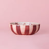 Ceramic Garlic Grater Plate - Medium Pink - Sakura Side profile