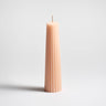 Greentree 8” Petite Pillar candle shown in 
‘Blush’